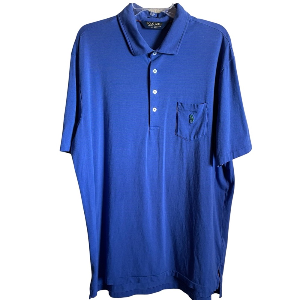 Polo by Ralph Lauren Men's Blue Polo Shirt XL